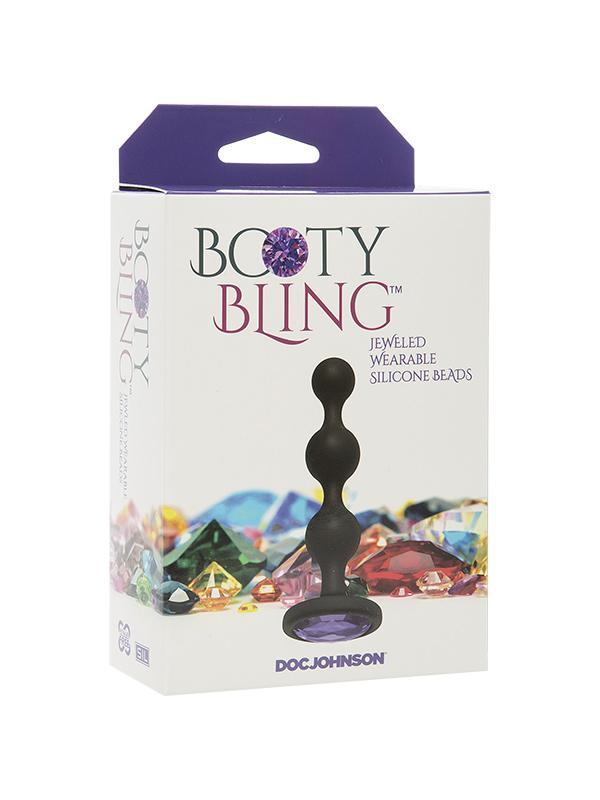 Booty Bling Jeweled Silicone Anal Probe - Image 4