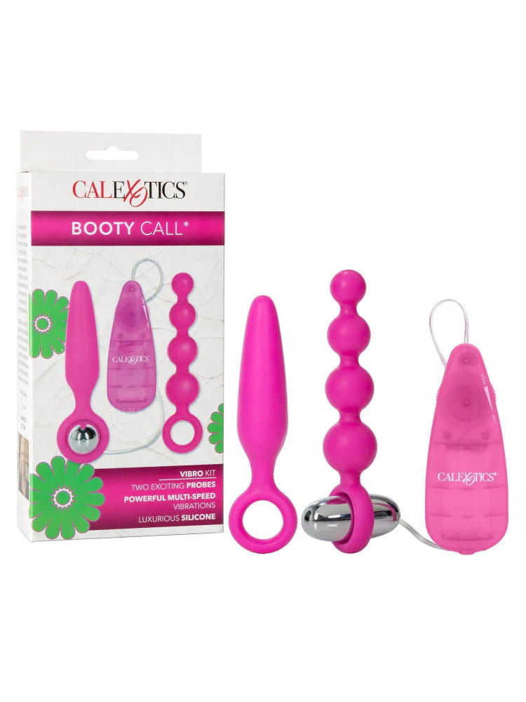 Booty Call Silicone Vibro Plug Anal Kit - Image 3