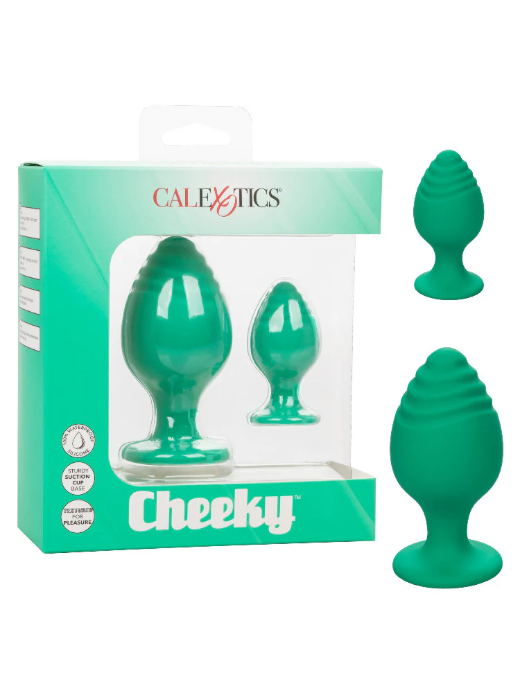 Cheeky Silicone Butt Plug Anal Kit - Image 6