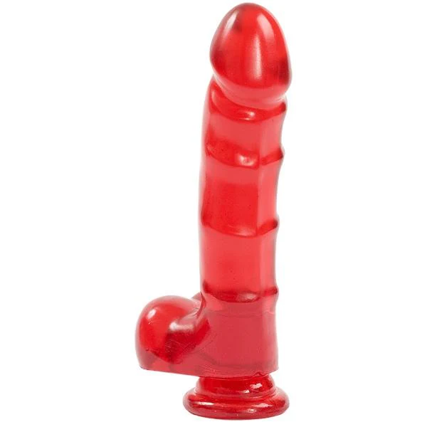 Jelly Jewels Cock & Balls Slim Dildo - Image 3