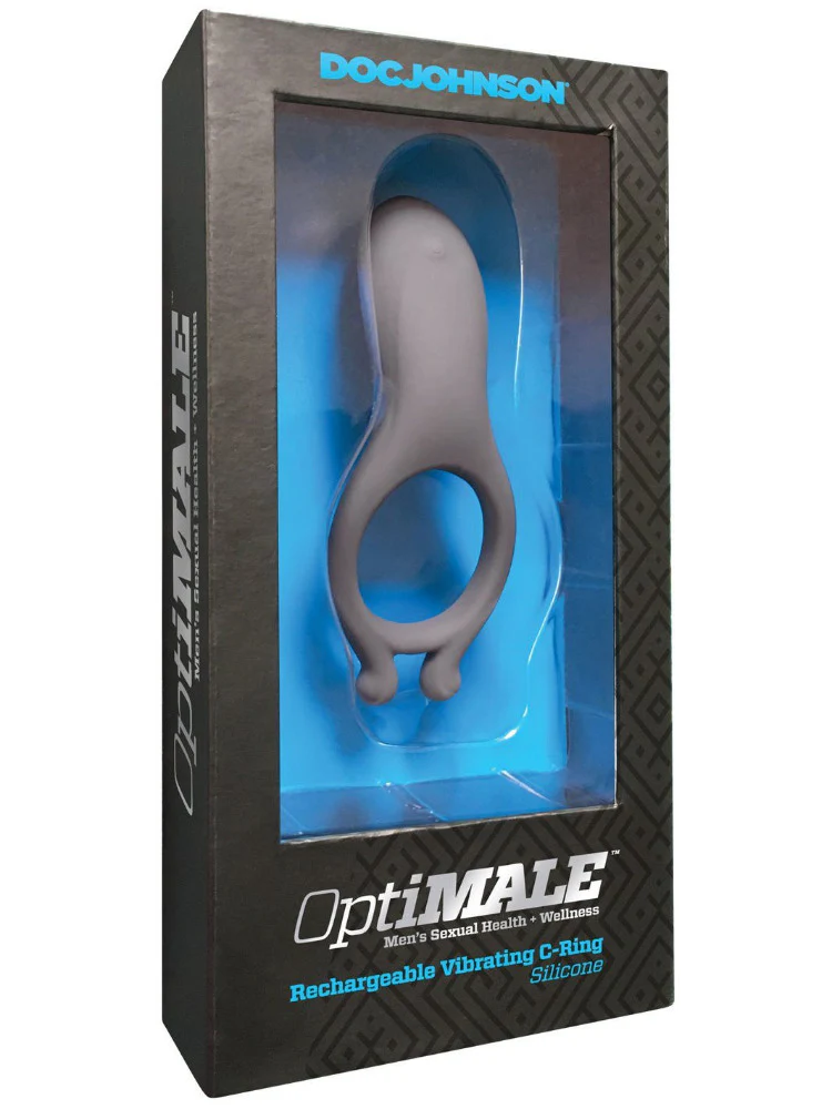 OptiMale Vibrating Rechargeable C-Ring - Image 4