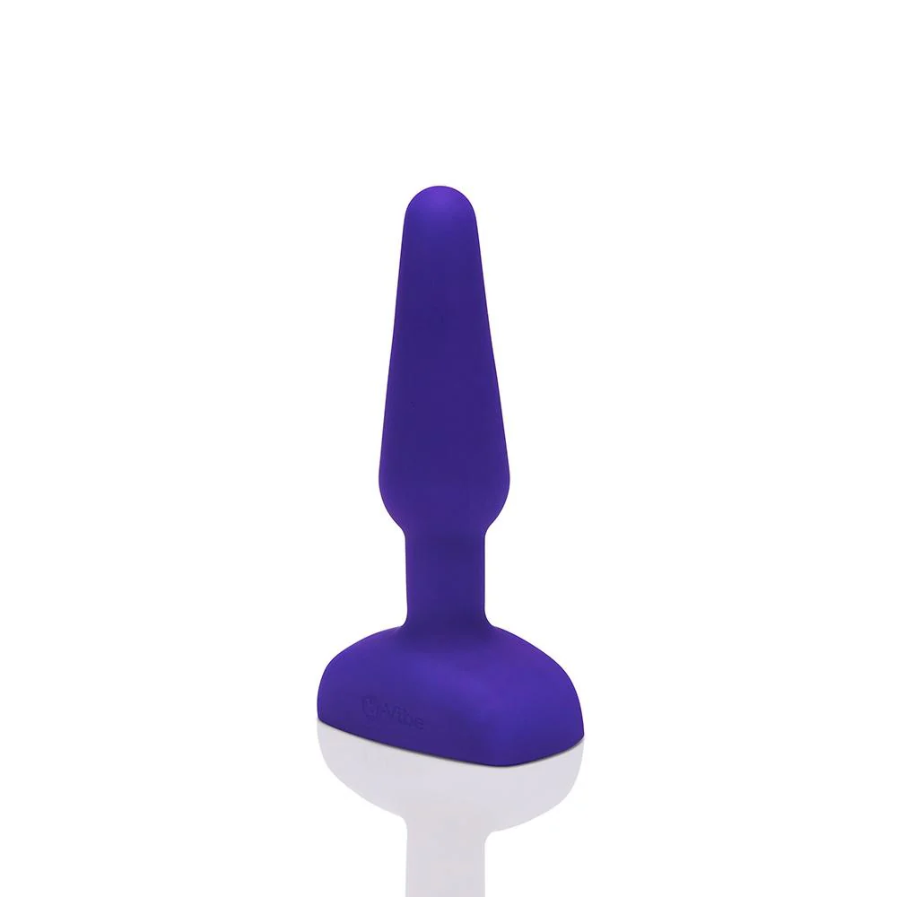 Trio Vibrating Silicone Remote Butt Plug - Image 4